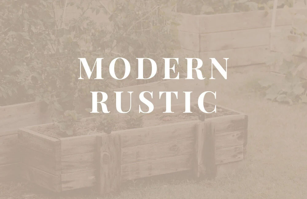 Garten-Trend: Modern Rustic
