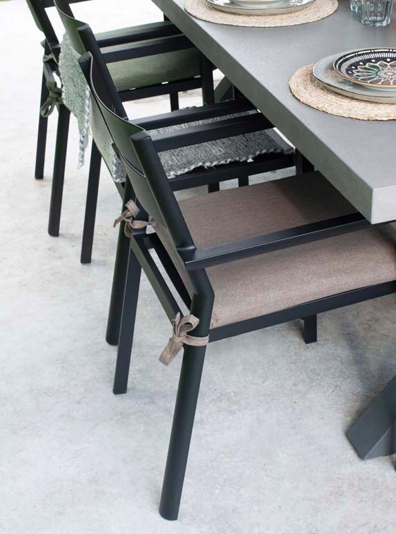 Aluminium-Gartenstühle