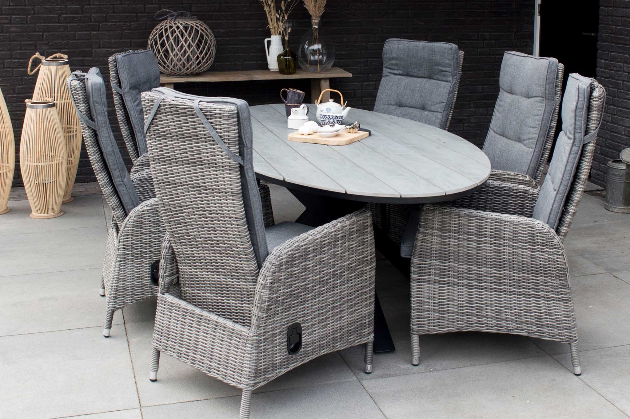 Polyrattan Gartenmöbel-Set