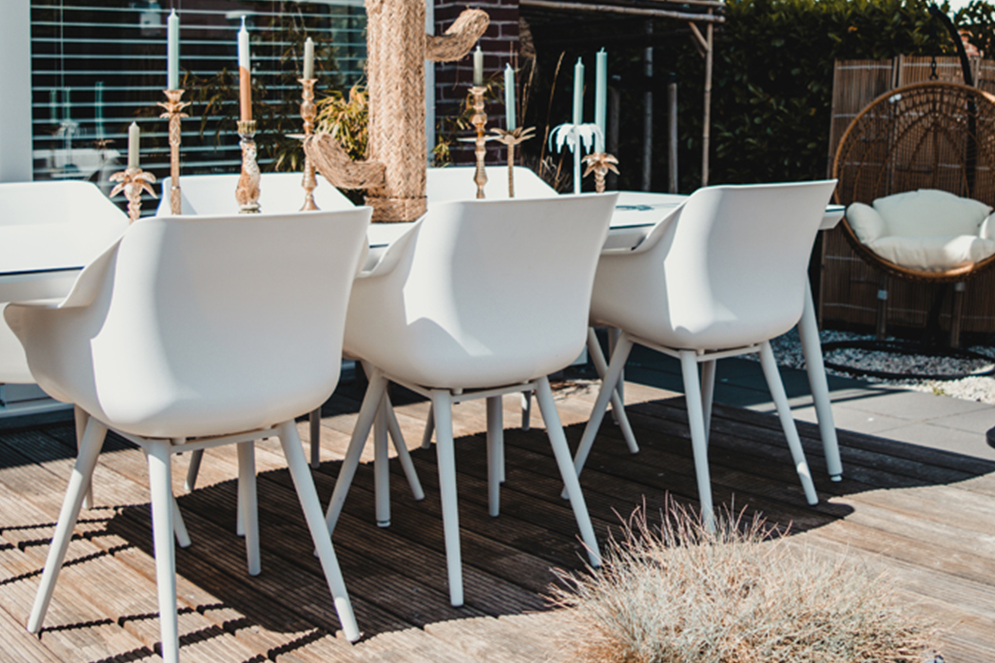 Kunststoff-Gartenstühle