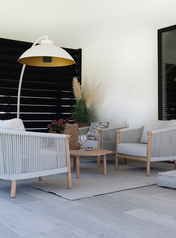 Lounge-Set mit Stühlen