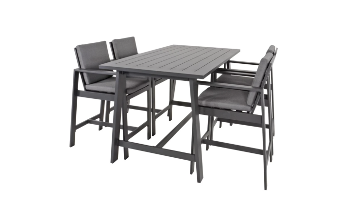 Aluminium barset 4 personen