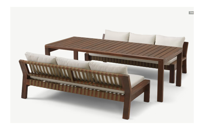 Tuinset Zambra 3-delig | Olive Green, Acacia & Rope | Eurofar