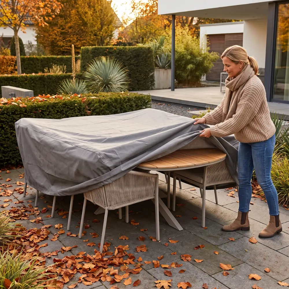  Gartenmöbel im Herbst abdecken? So schützen Sie Ihr Gartenmöbel-Set am besten