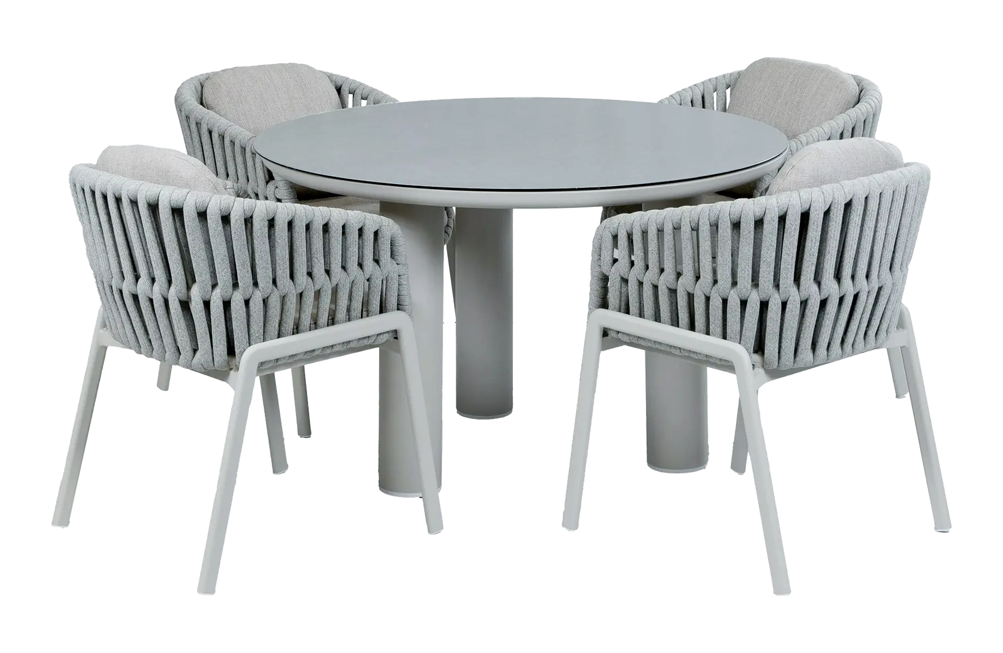 Runde Gartenmöbel-Set