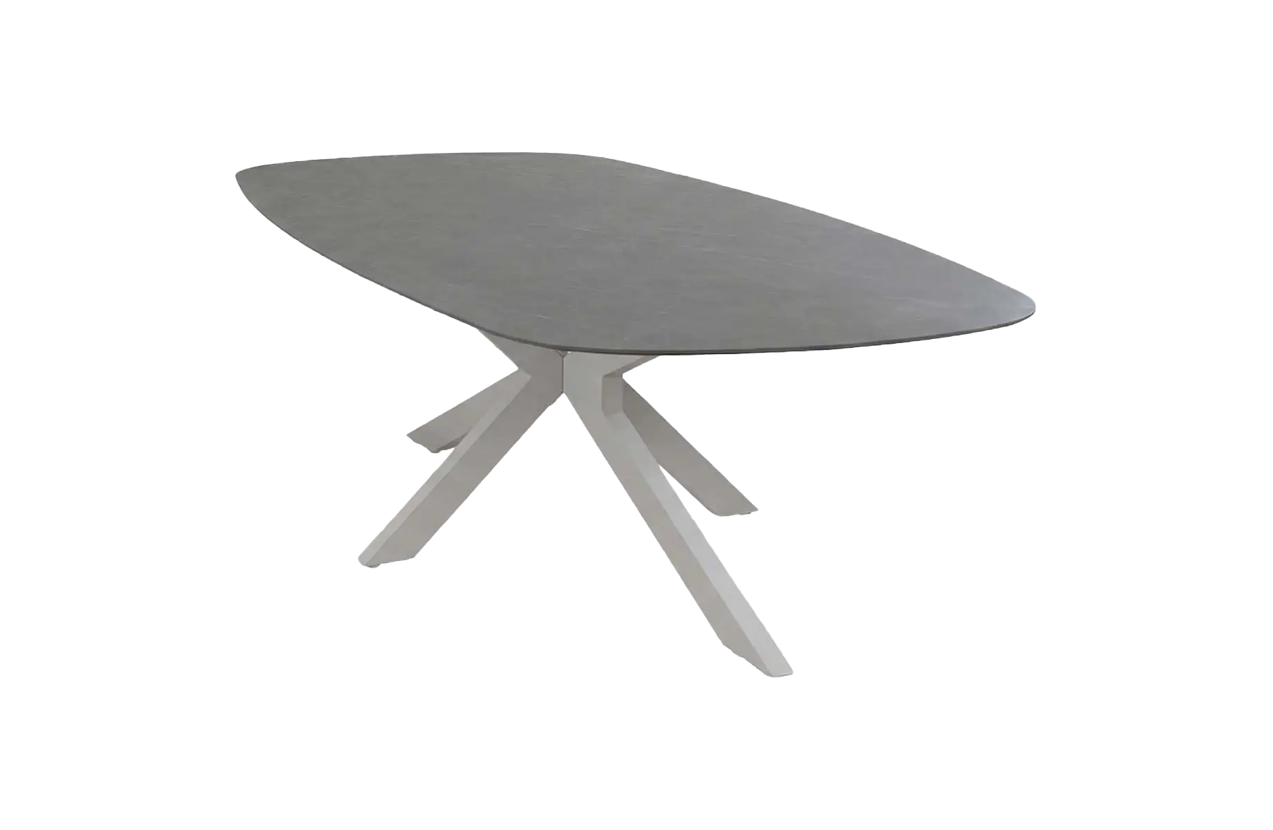 Gartentisch Barletta | 240x115 | Camel/Desert Pearl | Aluminium & Kunststoff