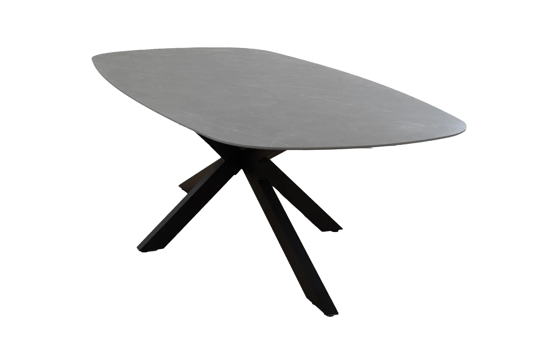Gartentisch Barletta | 240x115 | Black/Desert Pearl | Aluminium & Kunststoff