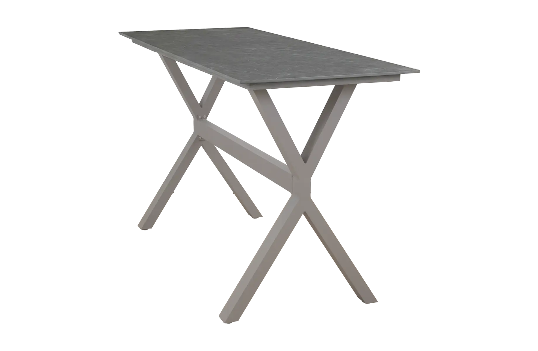 Bartisch Barletta | Camel | Desert Pearl | Aluminium & Kunststoff