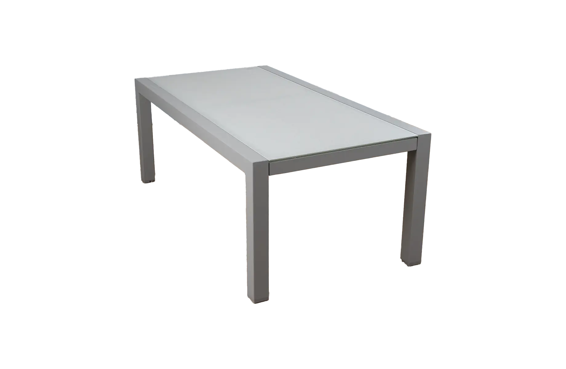 Loungetisch Bezano 120 x 60 cm | Sandstone/Champagner | Aluminium