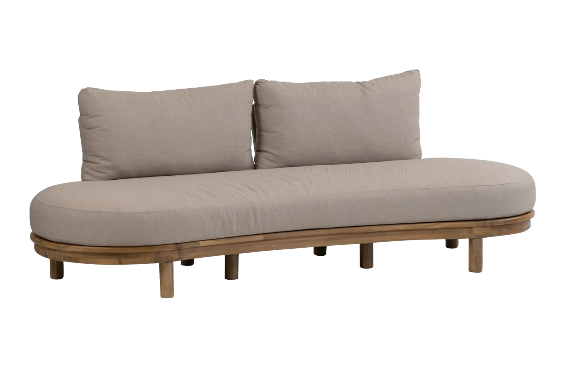 Acacia houten loungebank-Cancun-modern-rond-4-seizoenen-tuinmeubelen