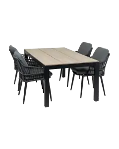 Tuinset-5-delig-Isabel-wood-modern-4-seizoenen-tuinmeubelen