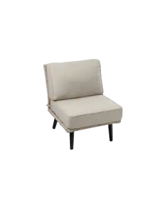 Trendy Lounge midden element-Isabel-Sand-4-seizoenen-tuinmeubelen