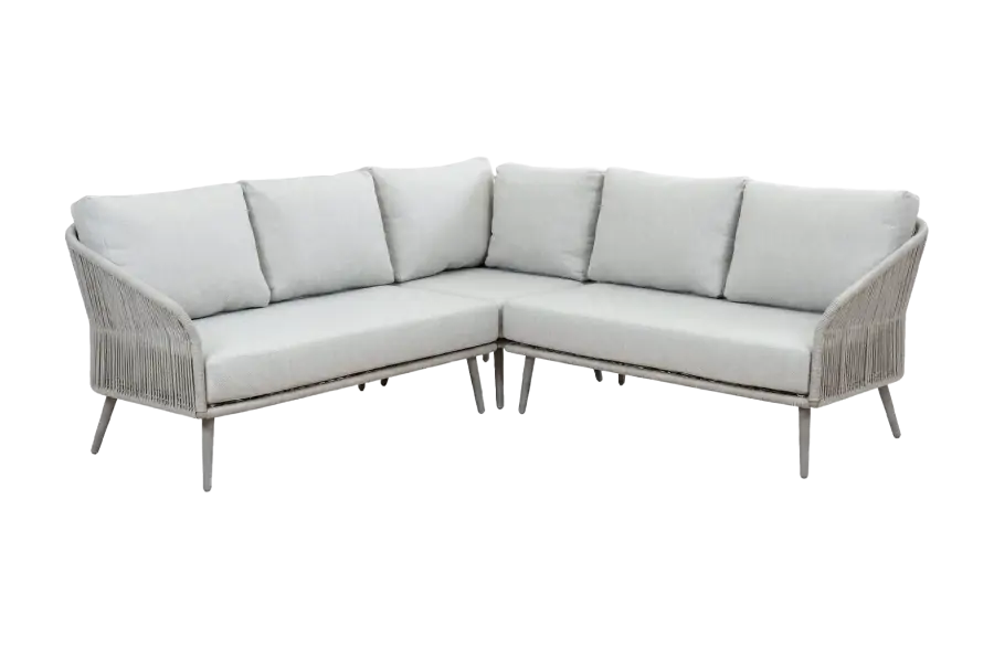 Loungesofa Alezio | 3 Sitzer | Beige | Camel Sake