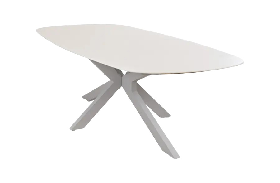 Gartentisch Barletta | 240x115 | Sand & Camel | Aluminium & Kunststoff