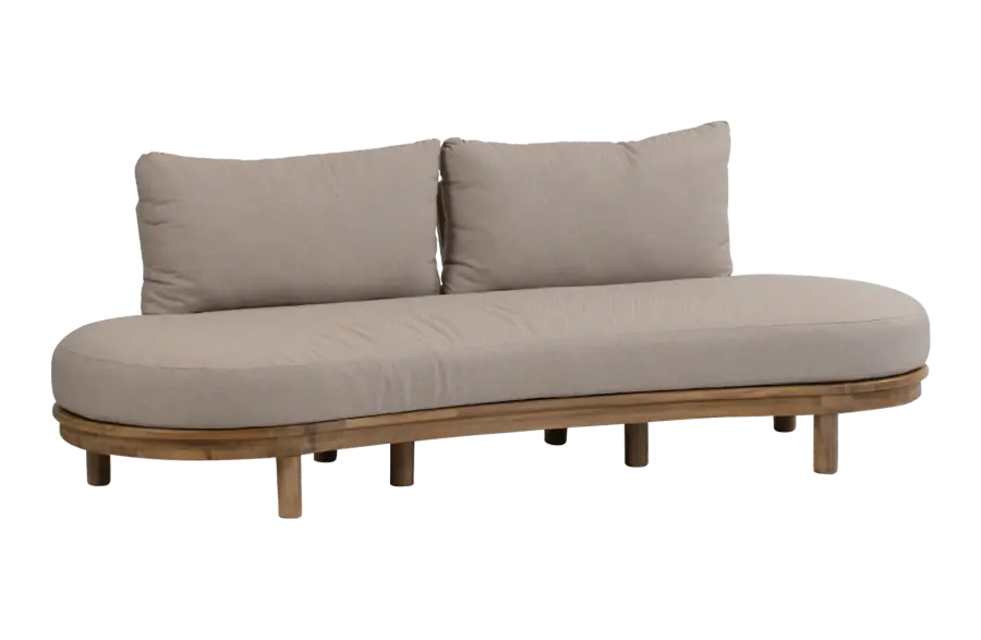 Acacia houten loungebank-Cancun-modern-rond-4-seizoenen-tuinmeubelen