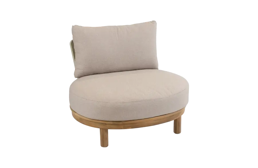 Lounge-Sessel Cancun | Akazienholz | Sand