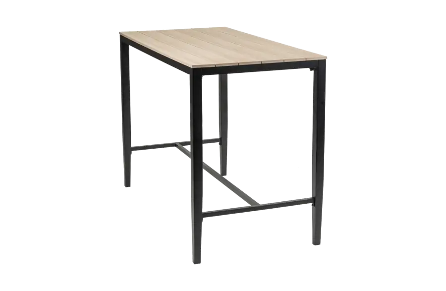 Bartisch Limasol | 150 x 75 cm | Polywood & Aluminium | Wood