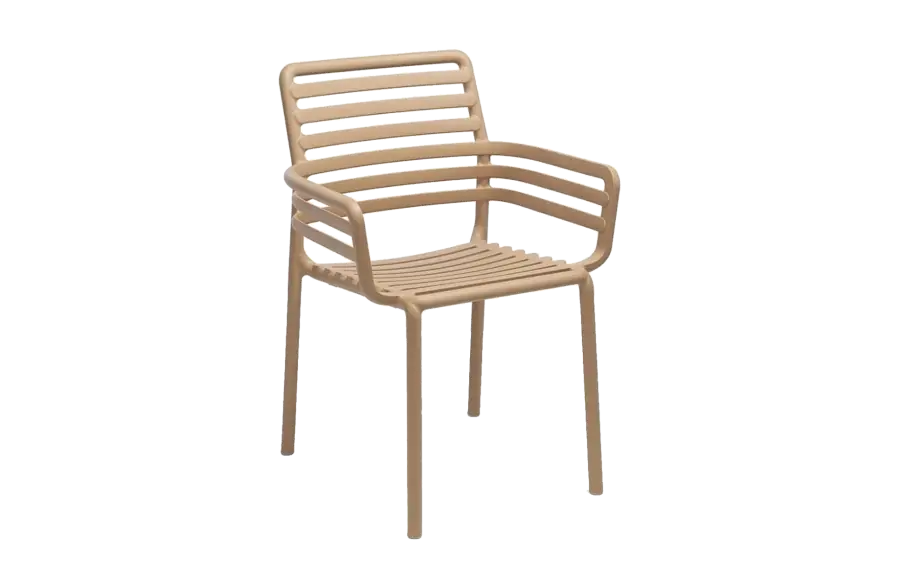 stapelbare-tuinstoel-Doga-Nardi-cappuccino-4-seizoenen-tuinmeubelen