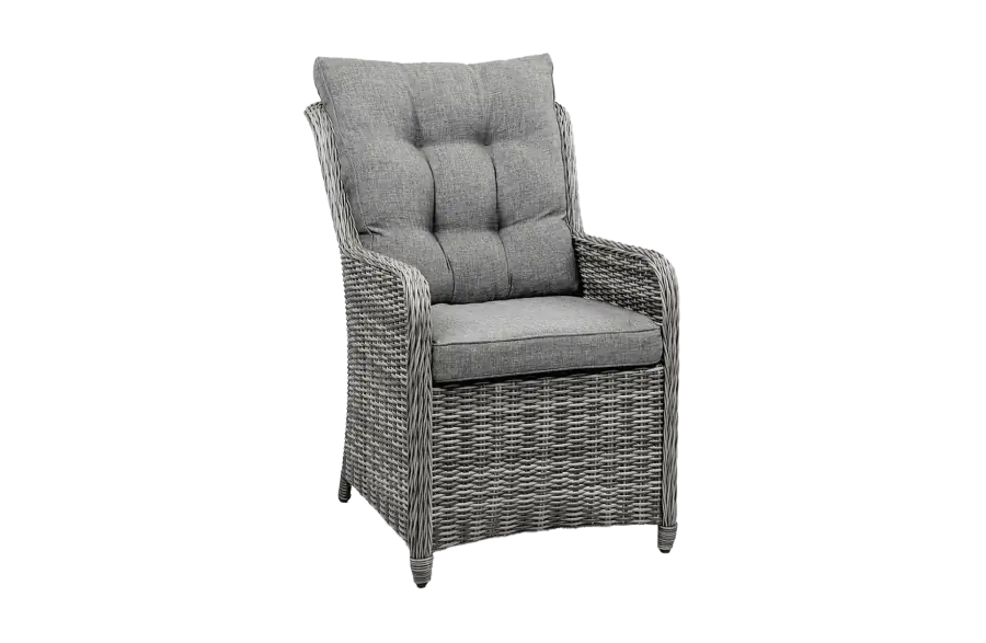 Dining-Gartenstuhl Dublin | Aschgrau | Rattan