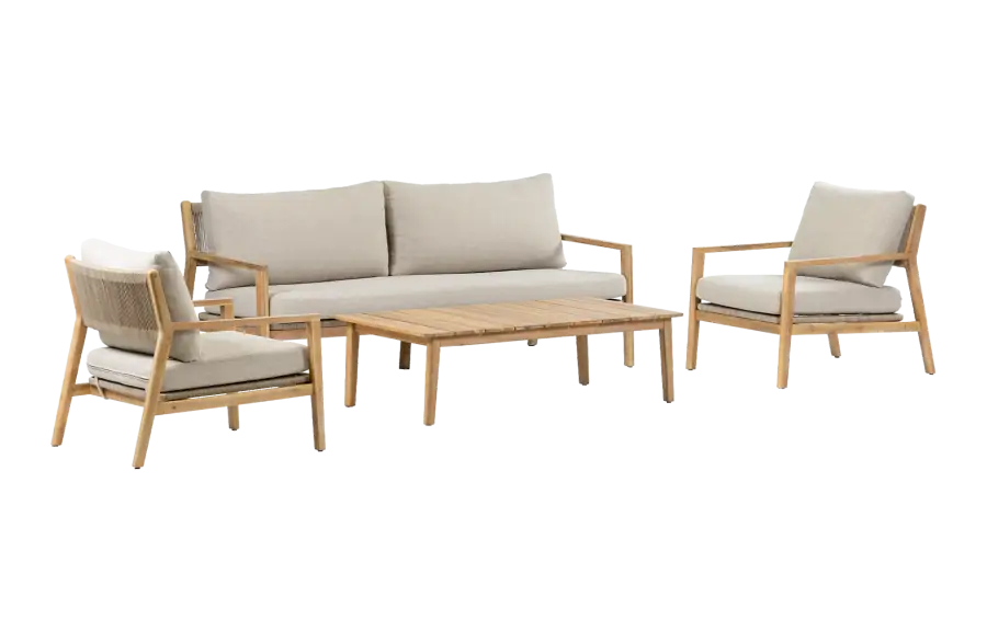 Loungeset-Felline-acaciahout-Japandi-4-seizoenen-tuinmeubelen