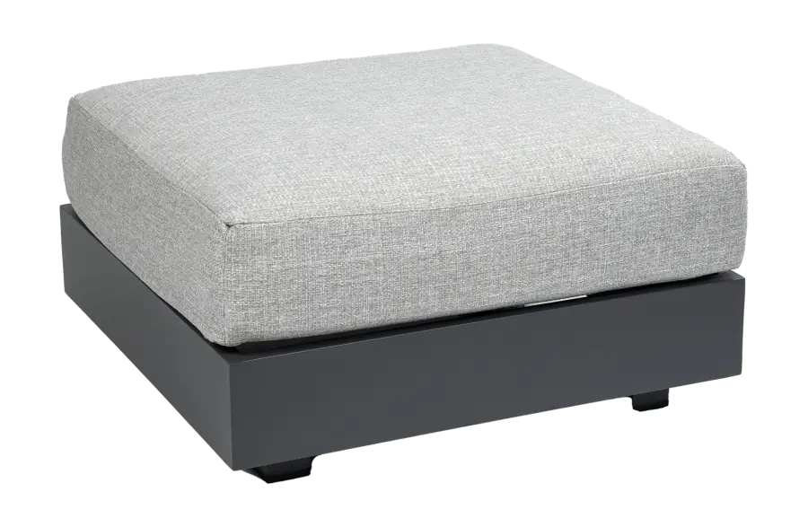 Fosega moderne hocker van aluminium - 4 seizoenen tuinmeubelen