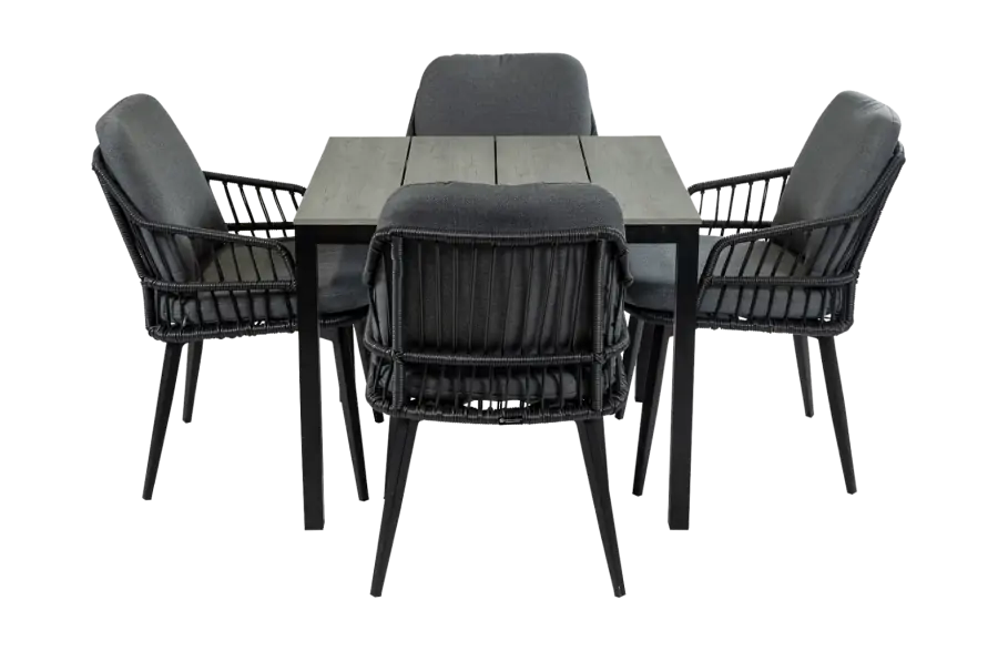 Cyprus-vierkante-tuintafel-isabel-black-4-seizoenen-tuinmeubelen