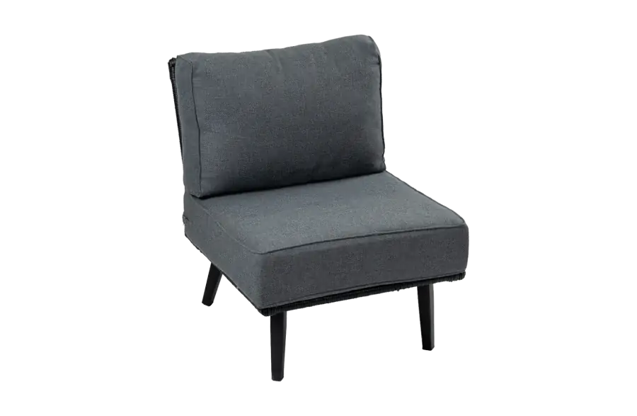 Mittleres Element Isabel | Schwarz | Rope