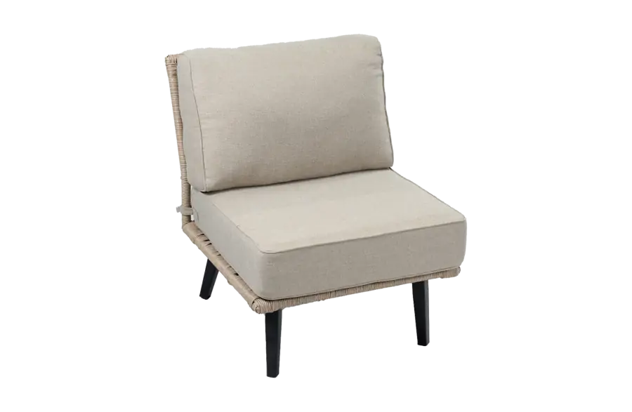 Mittleres Element Isabel | Sand/Schwarz | Rope