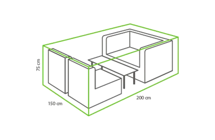 Lounge-Set Schutzhülle  200 x 150 x 75 cm
