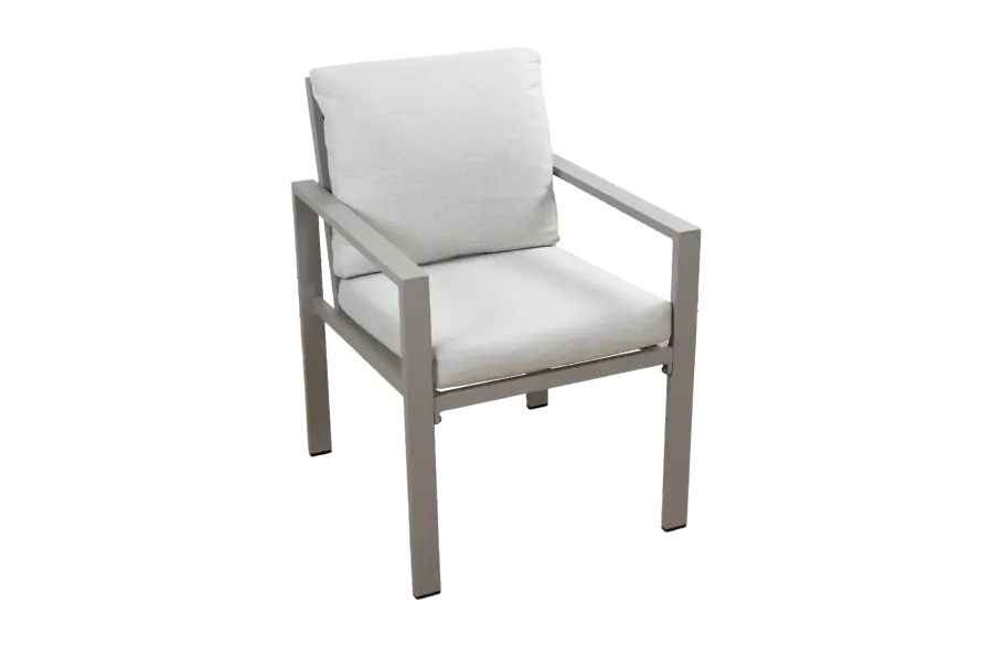 Dining Gartenstuhl Lumo | Beige | Camel | Aluminium