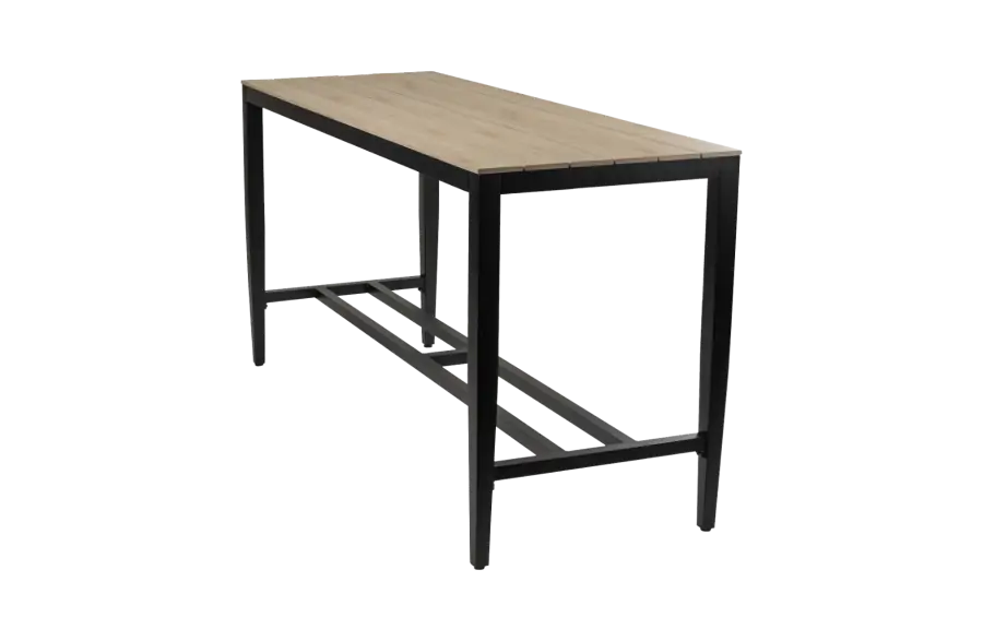 Bartisch Limasol | 200 x 75 cm | Polywood & Aluminium | Wood