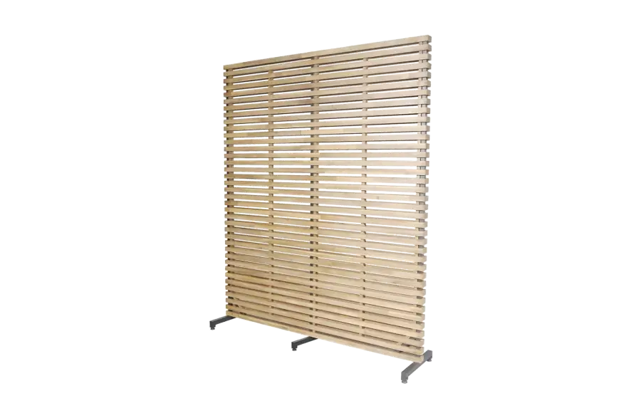 Raumtrenner / Windschutz | Akazienholz | Natur 