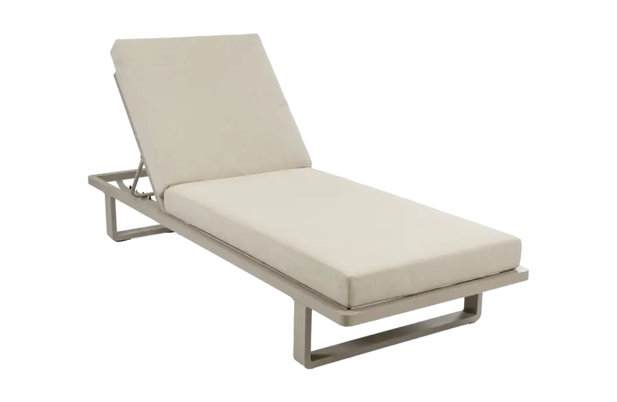 Modern-verstelbaar-ligbed-Sint-Maarten-champagne-sand-4-Seizoenen-Tuinmeubelen