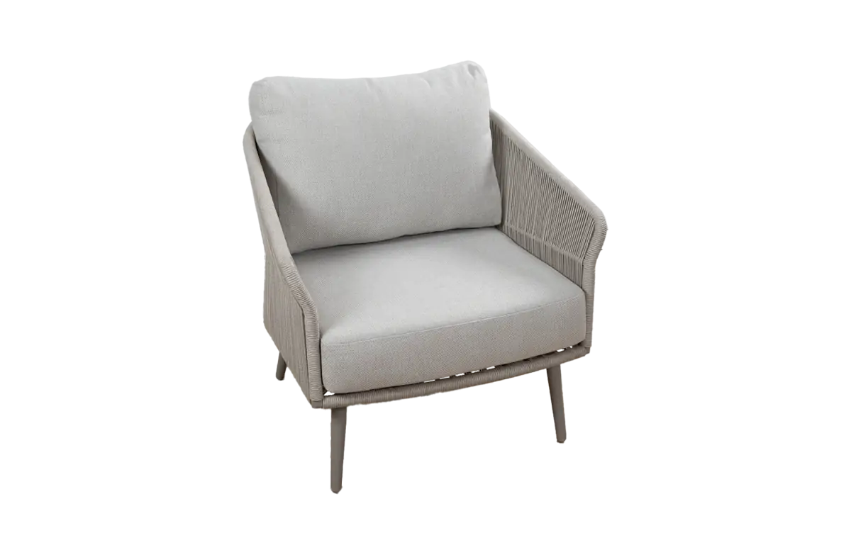 Loungesessel Alezio | Beige | Camel Sake