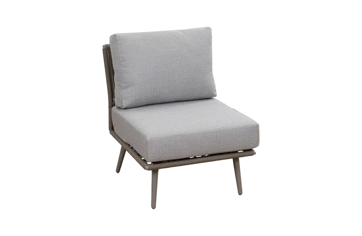 Mittelelement Alezio | Elfenbeinfarbe | Camel Mocca