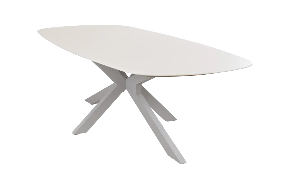 Gartentisch Barletta | 240x115 | Sand & Camel | Aluminium & Kunststoff