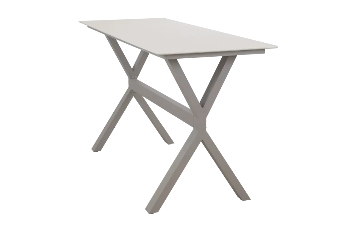 Bartisch Barletta | Camel | Sandstone | Aluminium & Kunststoff