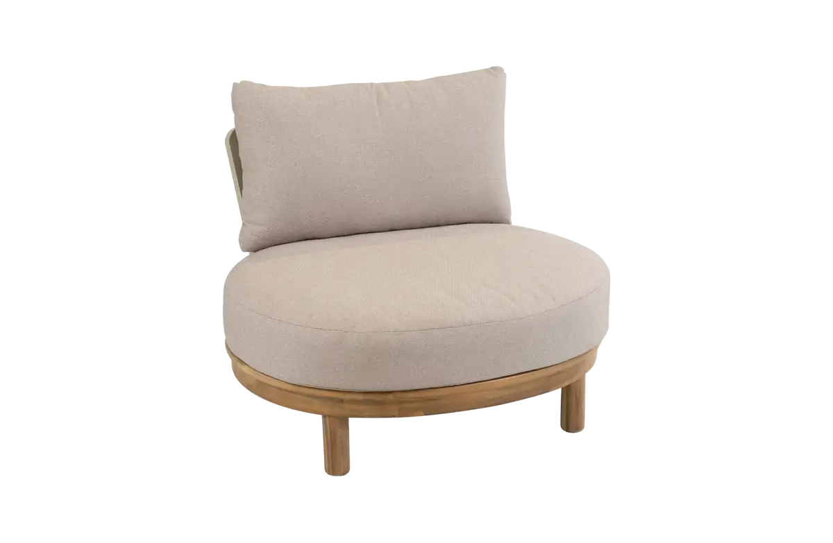 Lounge-Sessel Cancun | Akazienholz | Sand