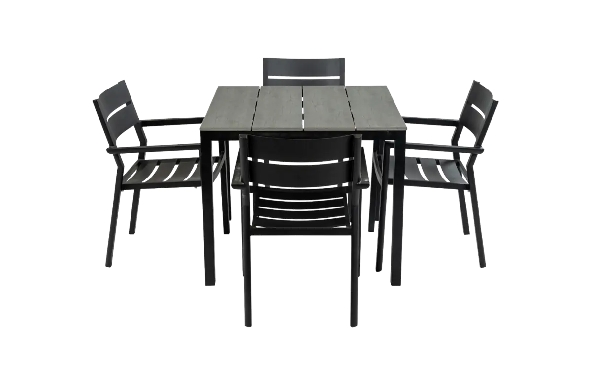 Cyprus-vierkante-tuintafel-modern-Delia-black-4-seizoenen-tuinmeubelen