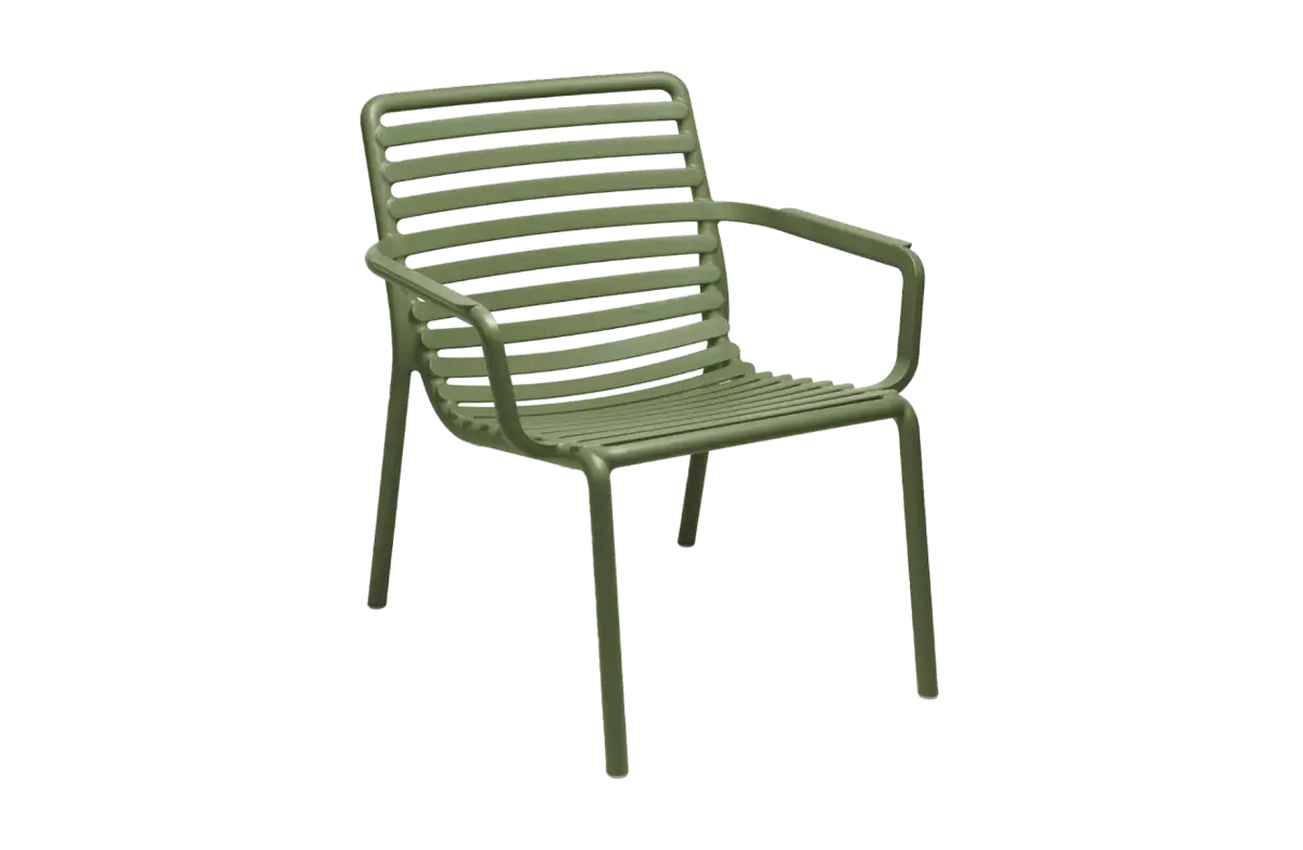 Lounge-Gartenstuhl Doga Relax | Kunststoff | Agave
