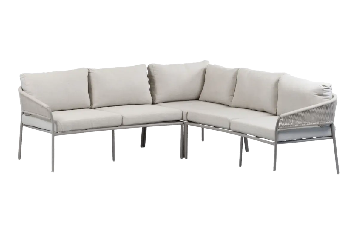 Ecklounge-Set Elvira | Camel & Beige