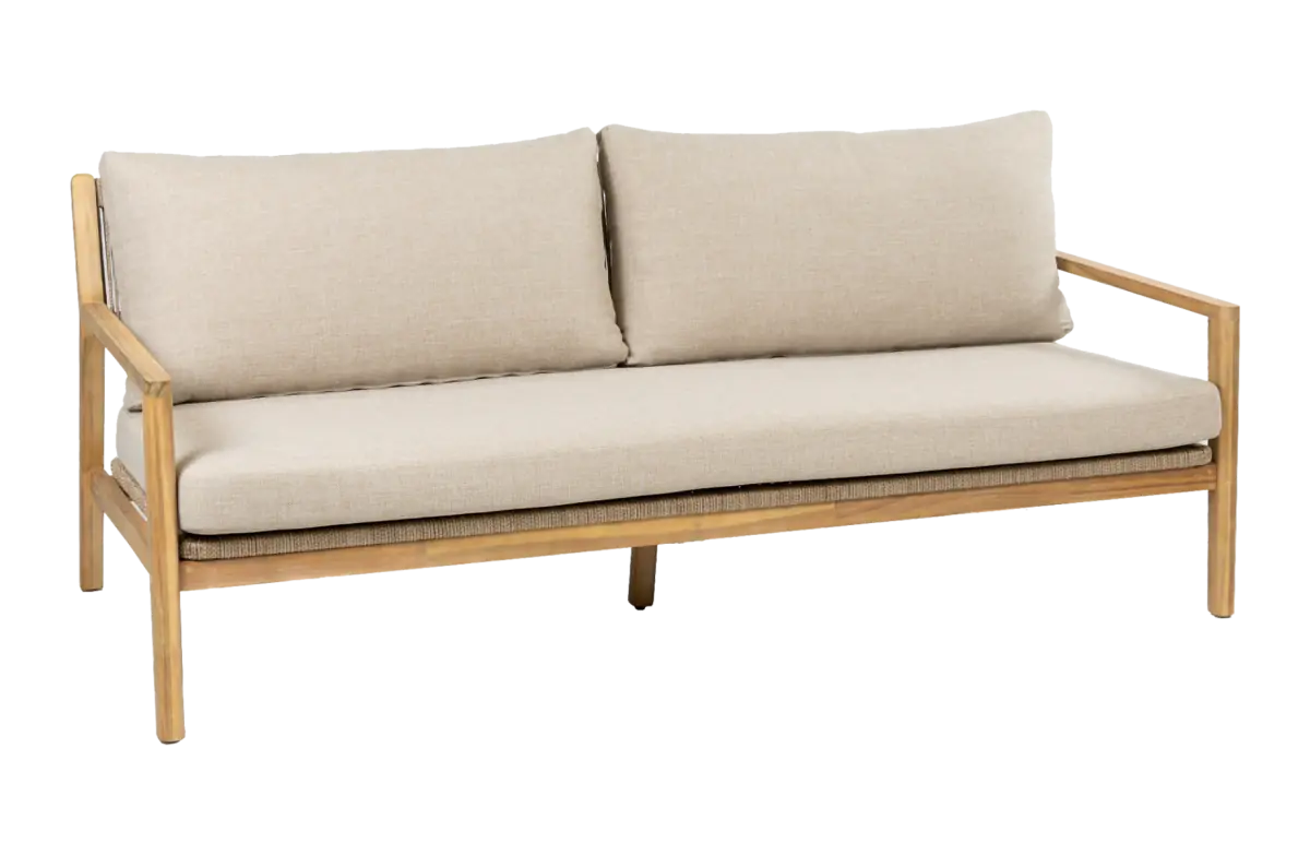 Felline Lounge Sofa | 3-Sitzer | Akazienholz