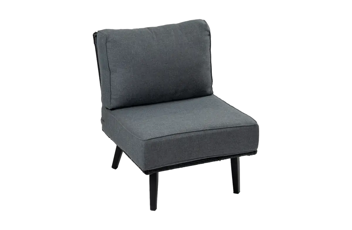 Mittleres Element Isabel | Schwarz | Rope