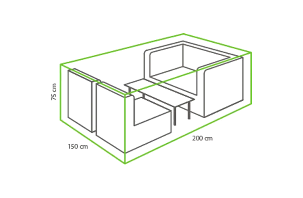 Lounge-Set Schutzhülle  200 x 150 x 75 cm