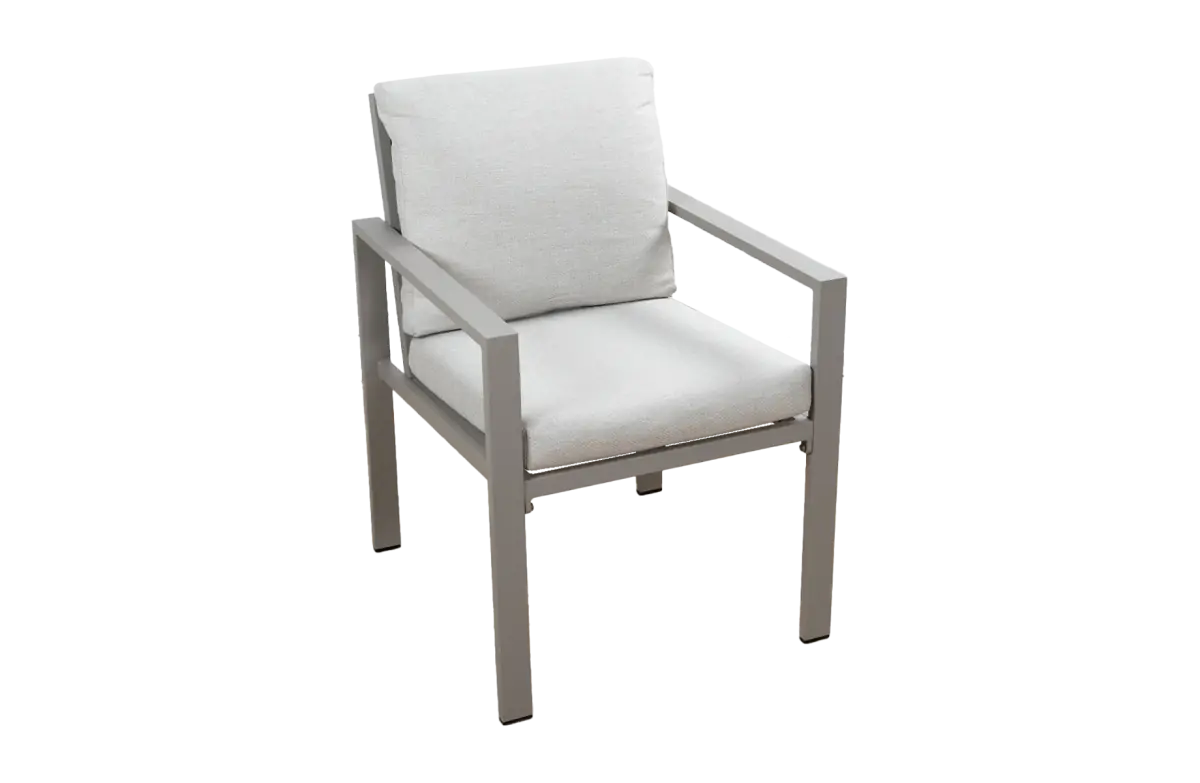 Dining Gartenstuhl Lumo | Beige | Camel | Aluminium