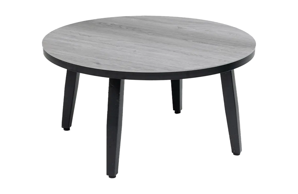 Beistelltisch Mykonos ø73cm | Grey | Aluminium & Kunststoff | Normin