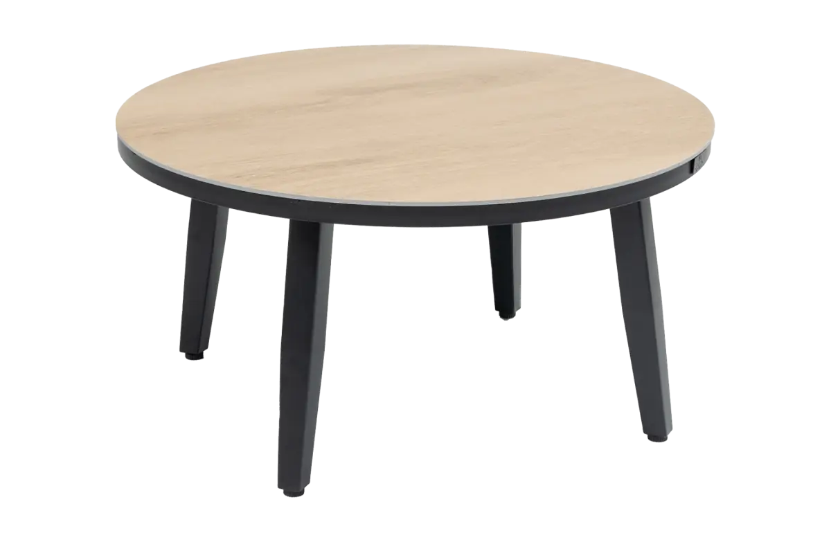 Beistelltisch Mykonos ø73cm | Holz | Aluminium & Kunststoff | Normin