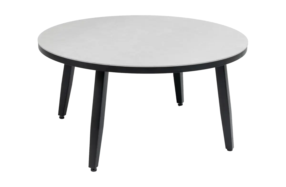 Beistelltisch Mykonos ø90cm | Beton | Aluminium & Kunststoff | Normin