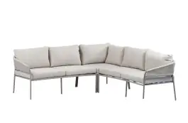 Ecklounge-Set Elvira | Camel & Beige