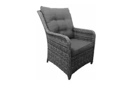 Dining Gartenstuhl | Venezia | Aschgrau | Rattan